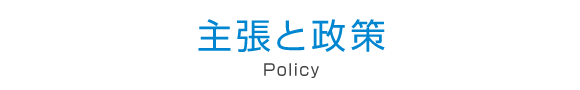 主張と政策